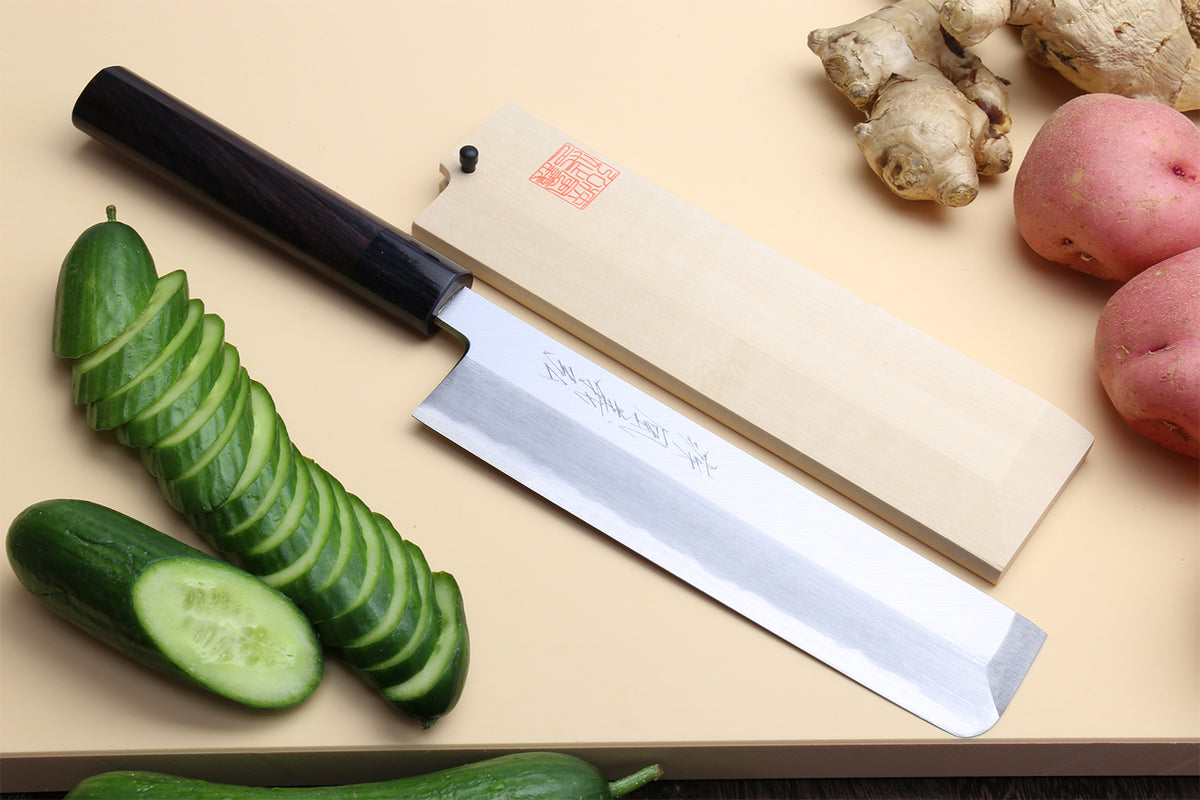 Unsui Japanese Traditional 3-piece Knife Set (Nakiri, Yanagi, Deba) «  Unique Japan