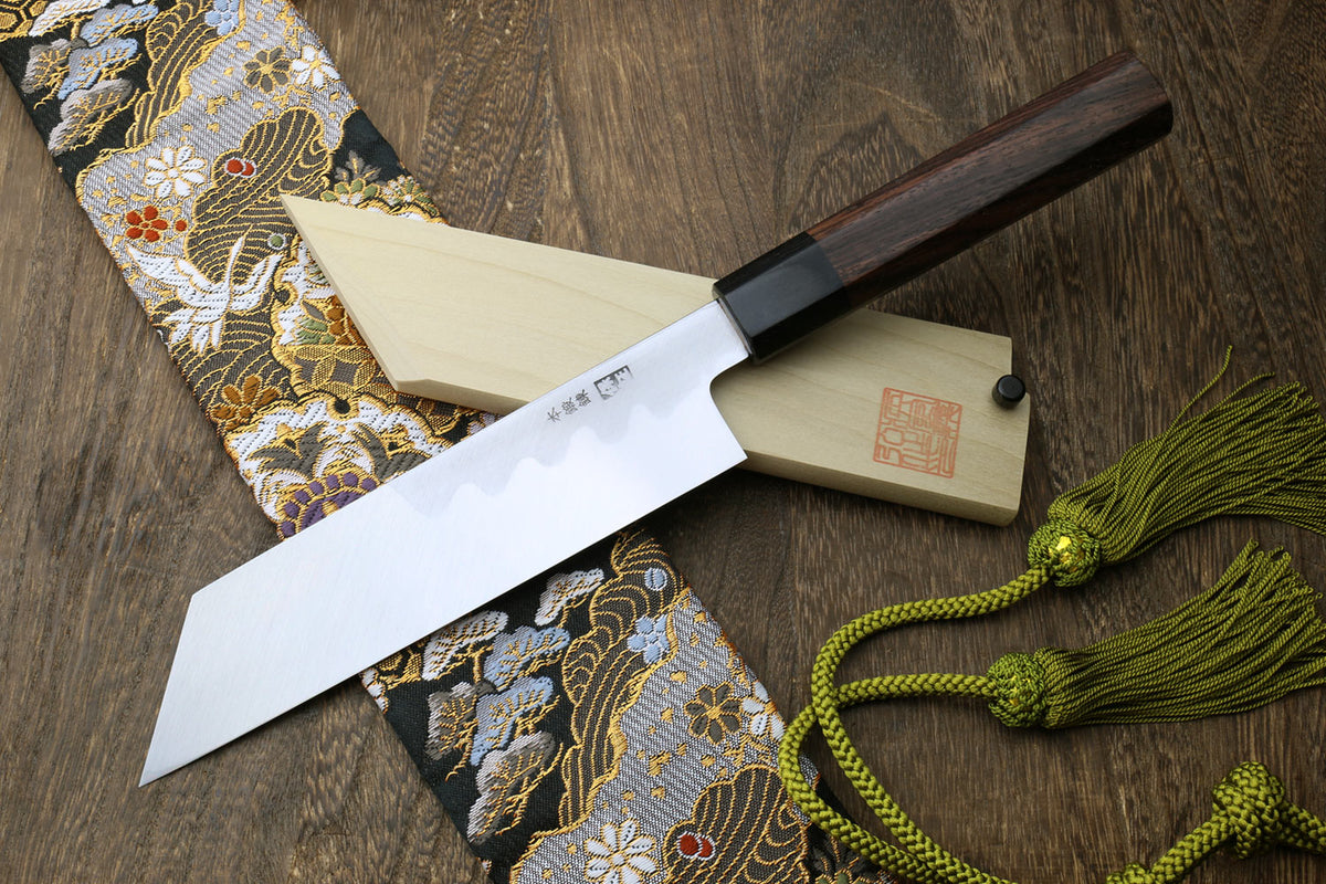 Yoshihiro Ginsan Semi-stainless Kenmuki Single Edged Vegetable