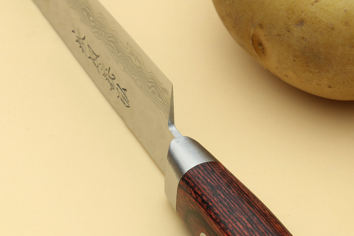 Yoshihiro VG-10 46 Layers Damascus Petty Utility Japanese Chef