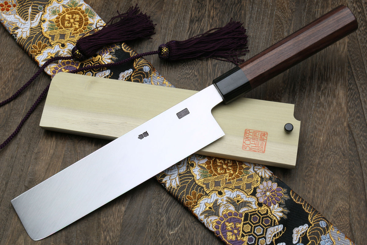 Heavily Used Knife vs Rust Eraser - Japanese Sabitori Usage and
