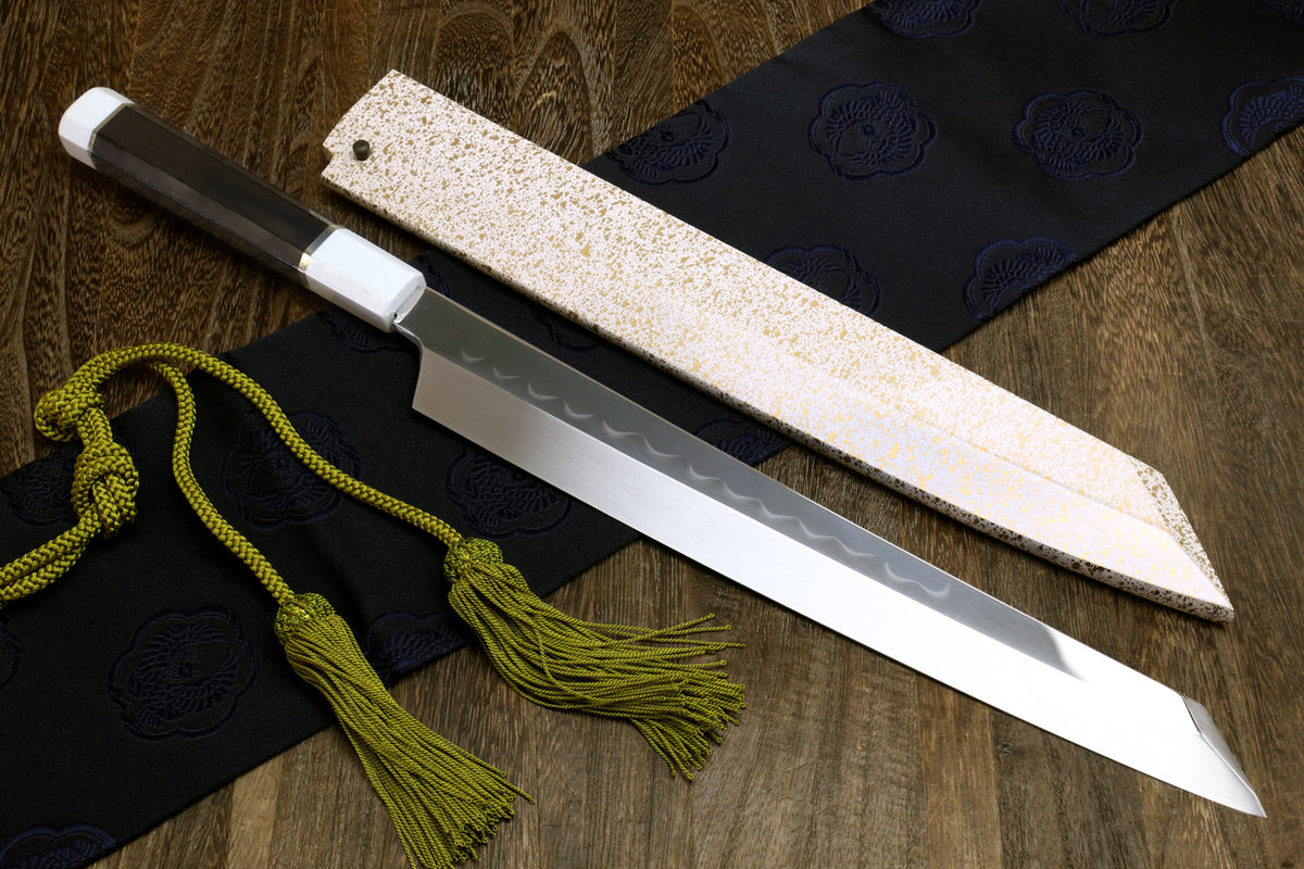 Rinkaku 150mm Left Handed Semi-Stainless Hankotsu - Japanese Knife