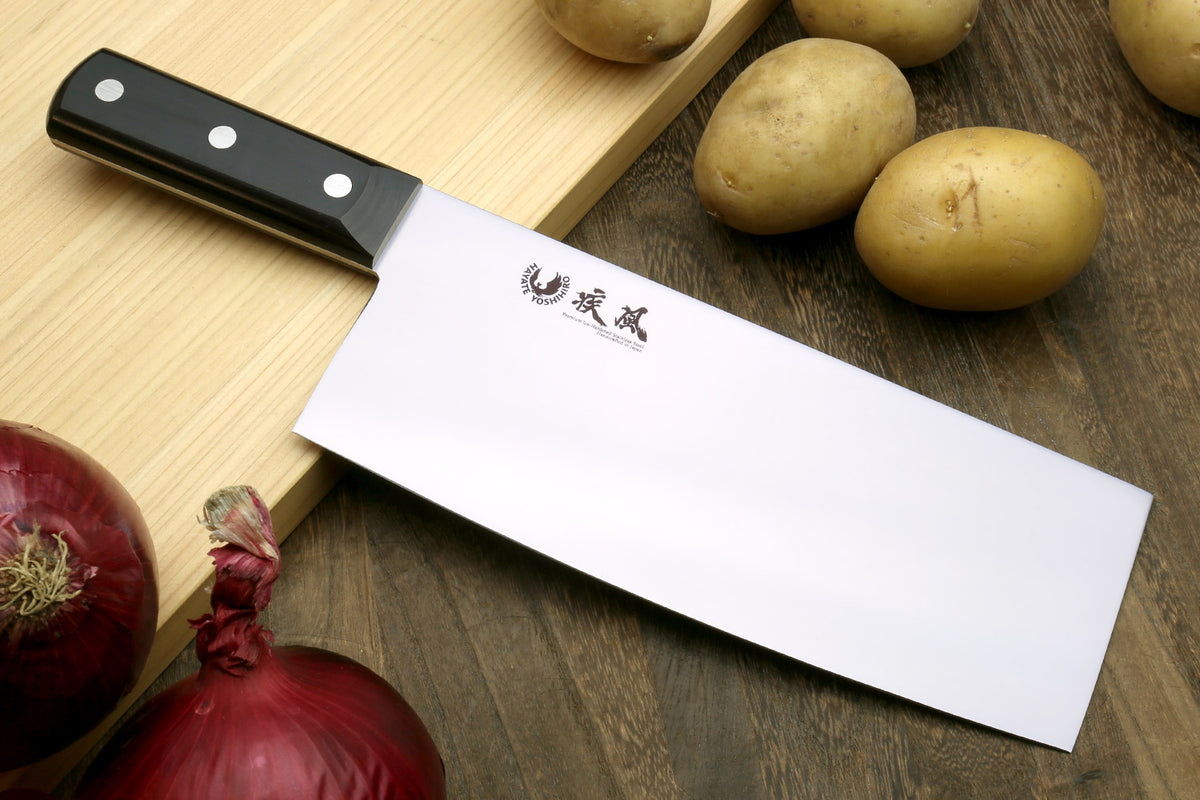 Kitchen Knife Professional Chinese Cleaver Chef Knife Carbon Steel With  Wooden Handle Knives Handmade Cleaver Kitchen Knives