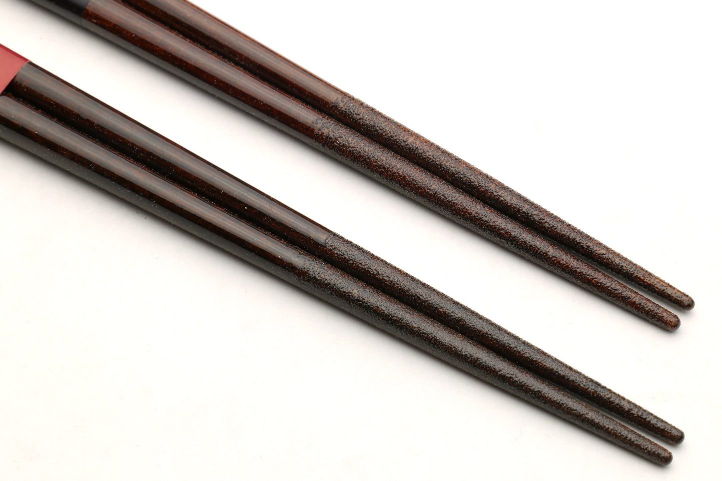 Premium Japanese Ebony Wood Chopsticks - Issou Lacquered Twin Pair in Paulownia Box