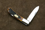 Only 1 left! Moki ATS-34 Stainless Steel Mirror Polished Lockback Folding Pocket Knife