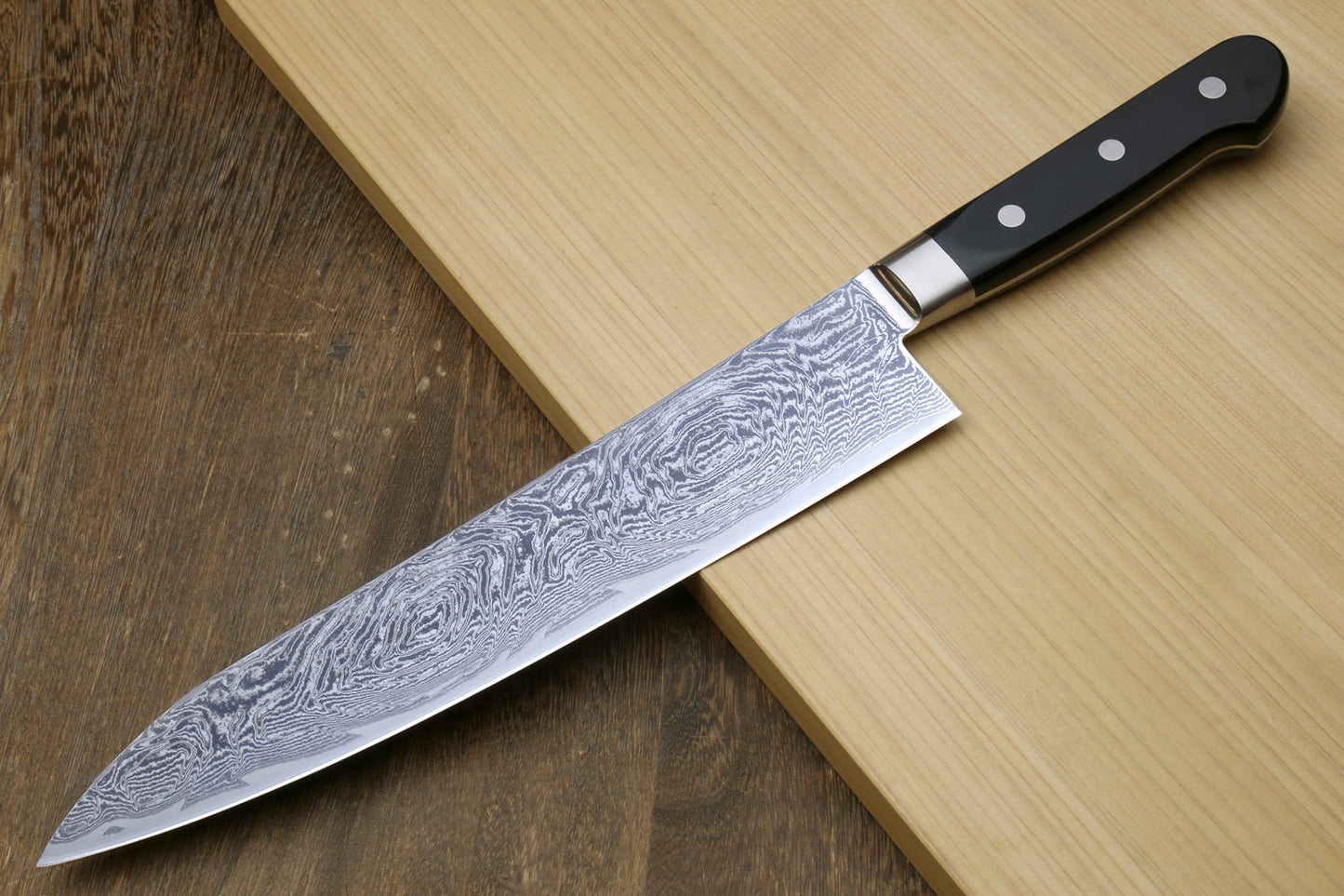 Yoshihiro AUS-10 Steel 67 Layers Damascus Gyuto Chef Knife 240mm (9.5")