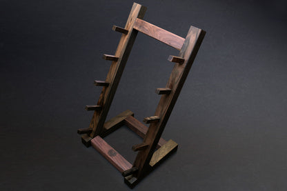 Yoshihiro Ebony and Rosewood Knife Rack Stand Chef Tool