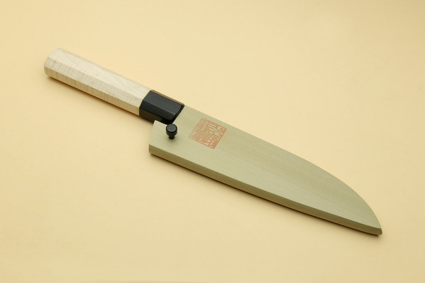 Yoshihiro Kurouchi High Carbon White Steel #2 Petty Utility Japanese Knife with Camphor Handle