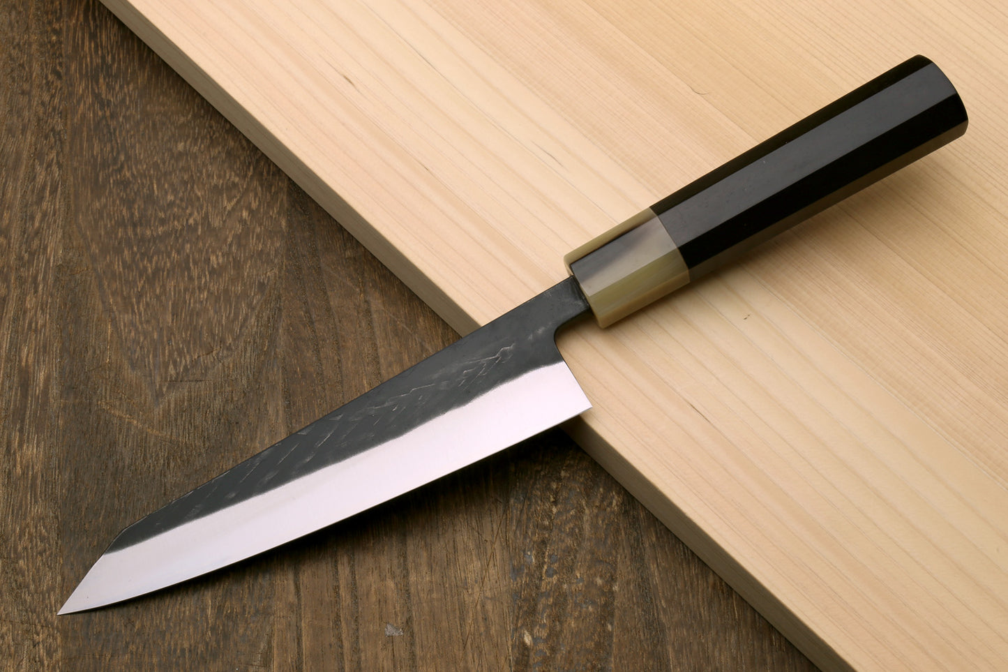 Yoshihiro Kurouchi Stainless Clad Nashiji High Performance SLD Gyuto & Petty-Kiritsuke 2pc Knife Set