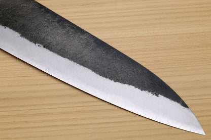 Yoshihiro Nashiji High Carbon White Steel #2 Japanese Gyuto Chefs Knife with Cocobolo Wood Handle