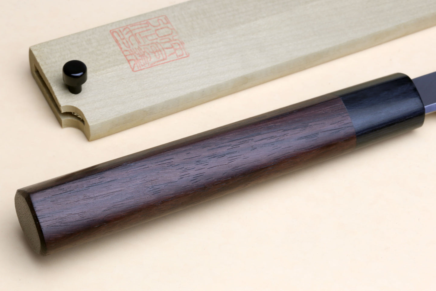 Yoshihiro Hongasumi White Steel Sakimaru Takobiki Sushi Sashimi Japanese Knife Rosewood Handle