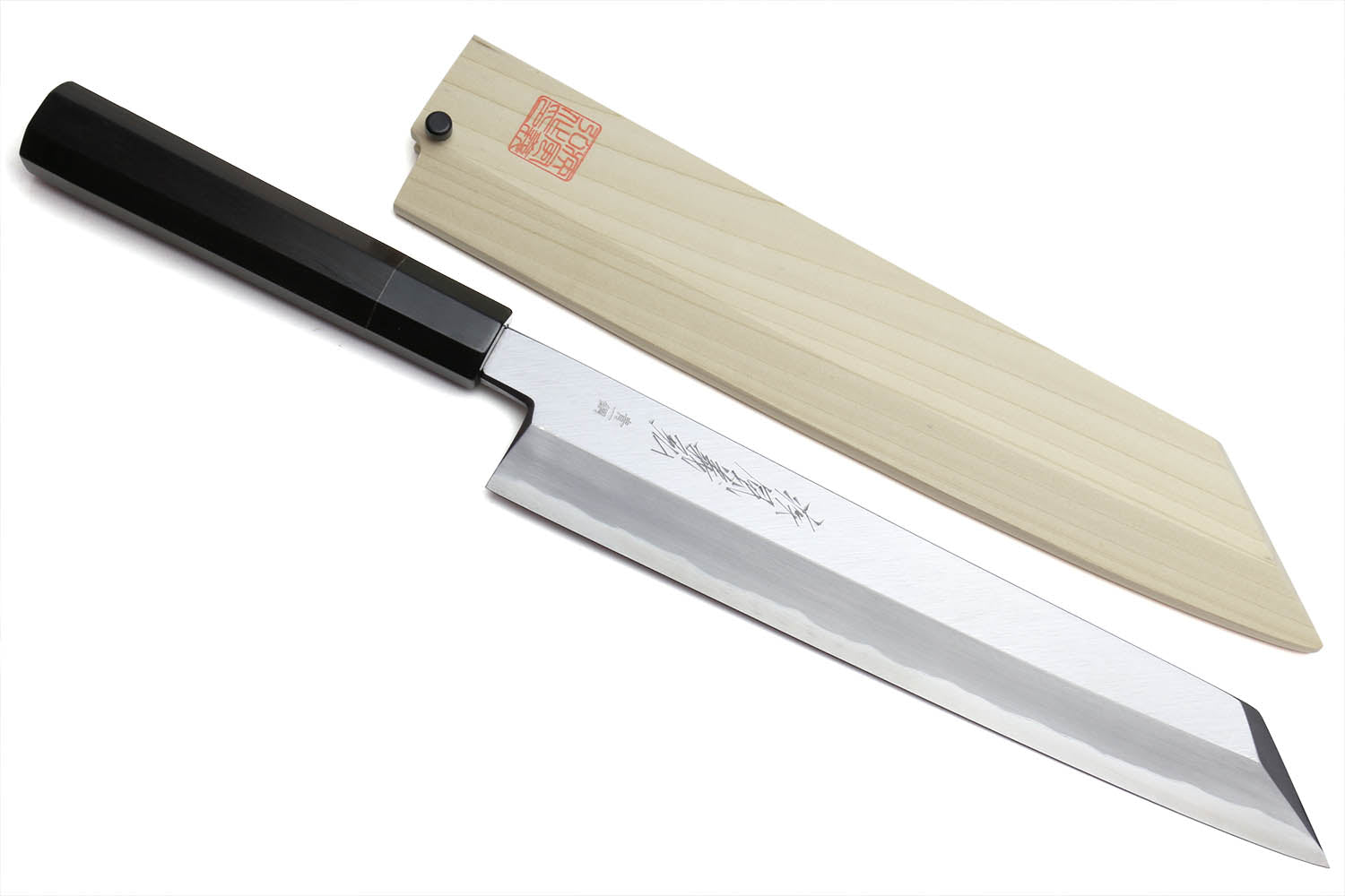 Yoshihiro Aonamiuchi Blue Steel #1 Kiritsuke Multipurpose Chef Knife w –  Yoshihiro Cutlery