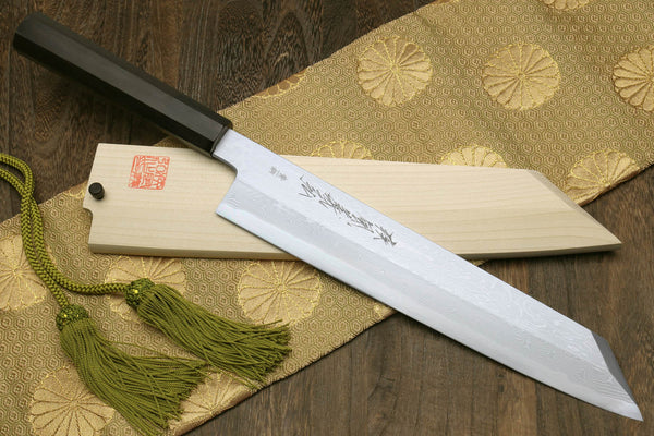 Kikubari (きくばり) Japanese Style Carbon Steel Knife – Knife out