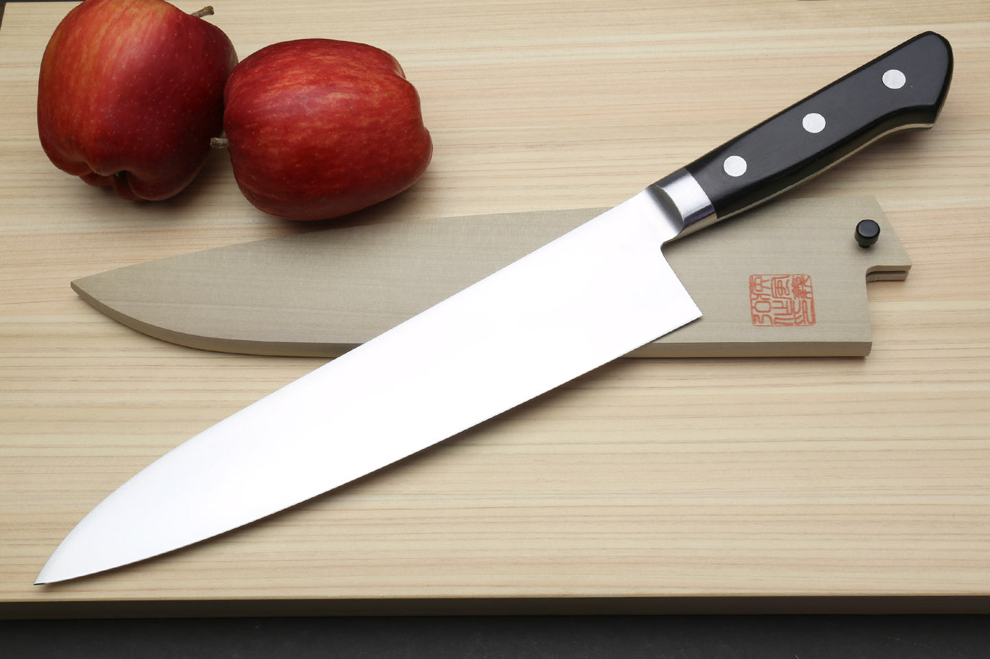 Yoshihiro Ginsan High Carbon Stain Resistant Steel Gyuto Japanese Chefs Knife