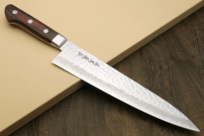 Yoshihiro VG-10 16 Layer Hammered Damascus Stainless Steel Gyuto Chefs knife