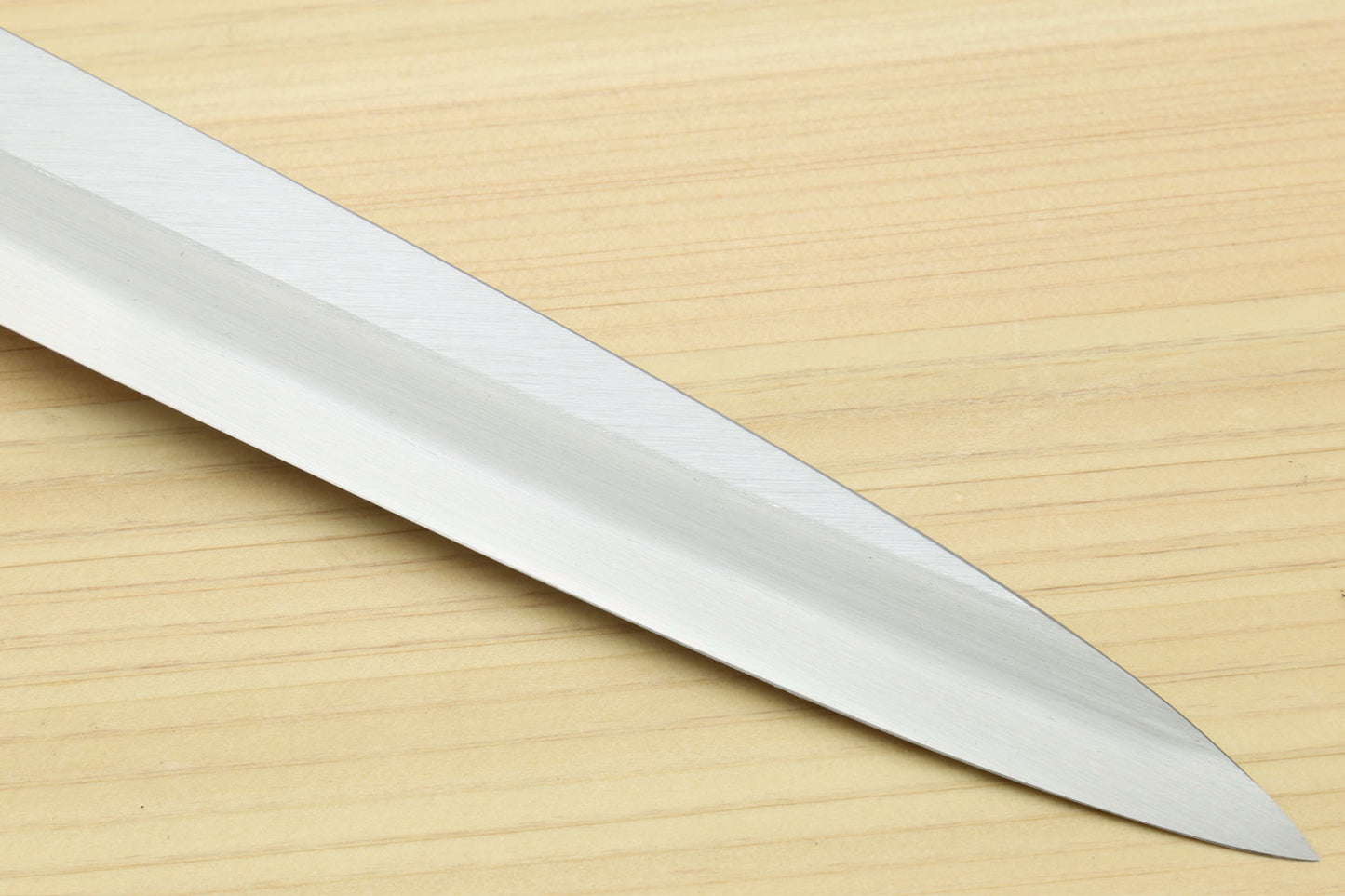 Yoshihiro Kasumi White Steel Yanagi Sushi Sashimi Japanese Knife Magnolia Handle