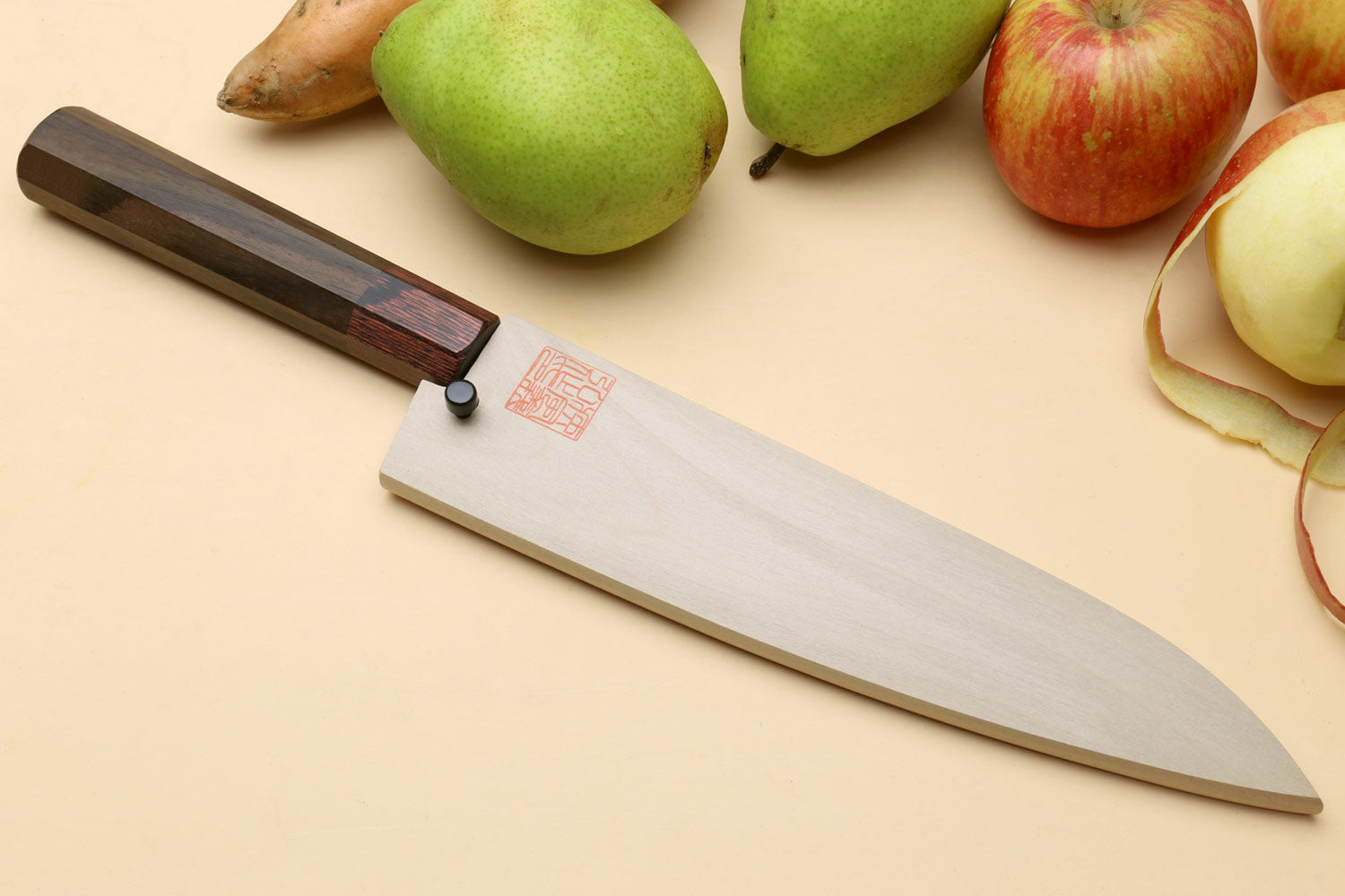 Samurai Chef - Gyuto K-tip 10in Chef's Knife - Samurai Damascus