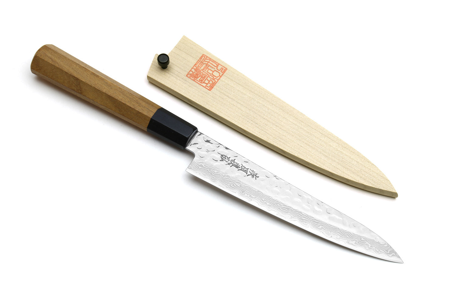 Yoshihiro VG-10 46 Layers Damascus Petty Utility Japanese Chef Knife ( –  Yoshihiro Cutlery