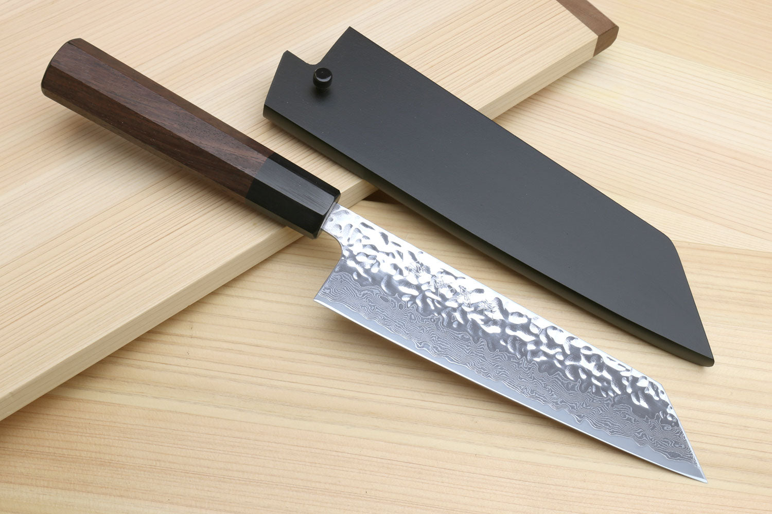 Damascus Kitchen Knife Izumo - Japanese Knives - My Japanese Home