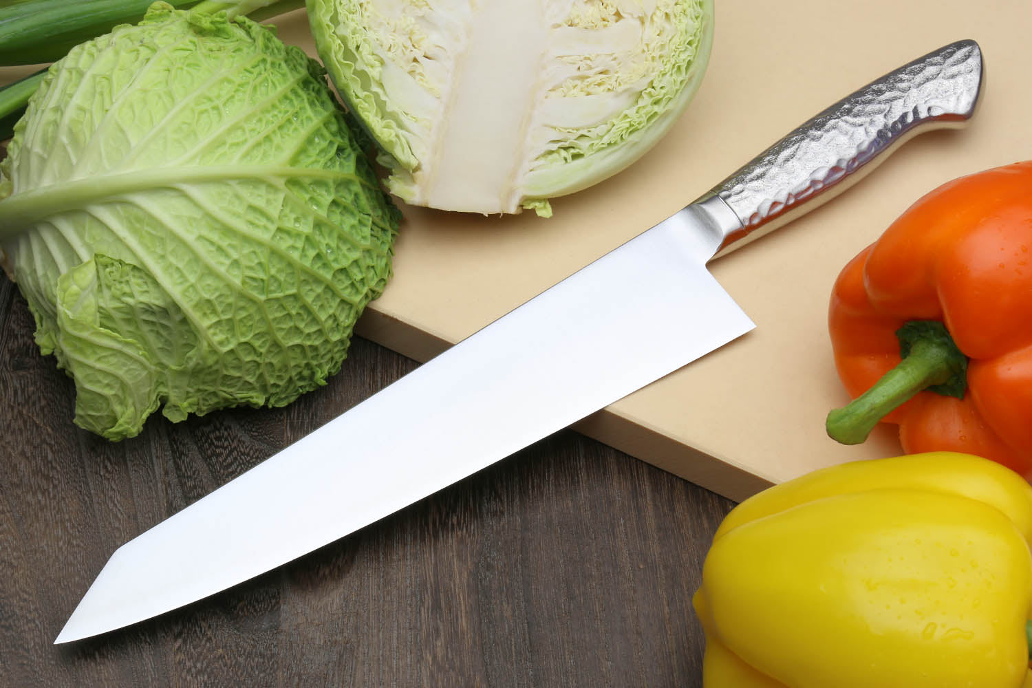 8 inch / 9.5 inch Japanese HAP40 Steel Kiritsuke Chef's Knife with