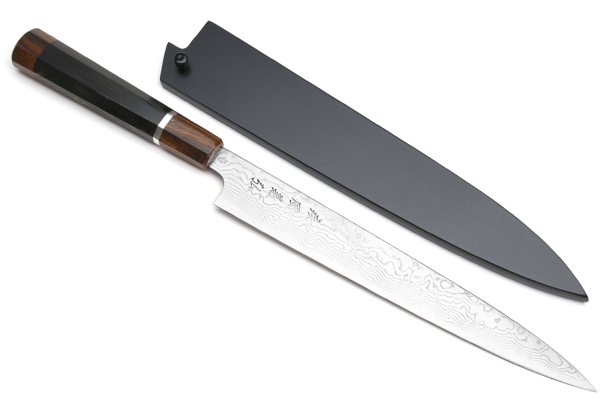 Samura Japan: Harakiri series. A kitchen knife suitable for domestic use,  the knife is made of Japanese stainless steel. The size of the blade is 20  cm and the overall length is