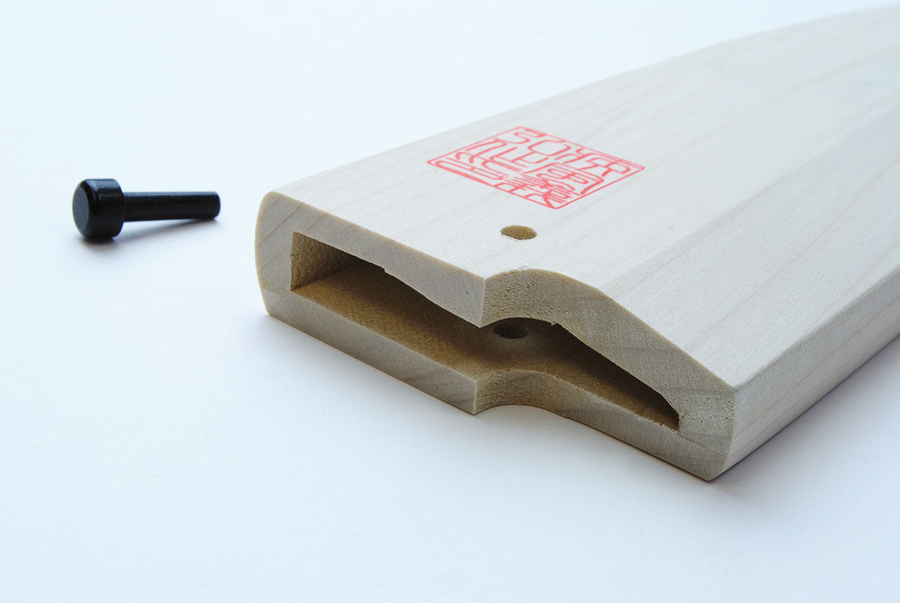 Yoshihiro Natural Magnolia Wooden Saya Cover for Deba