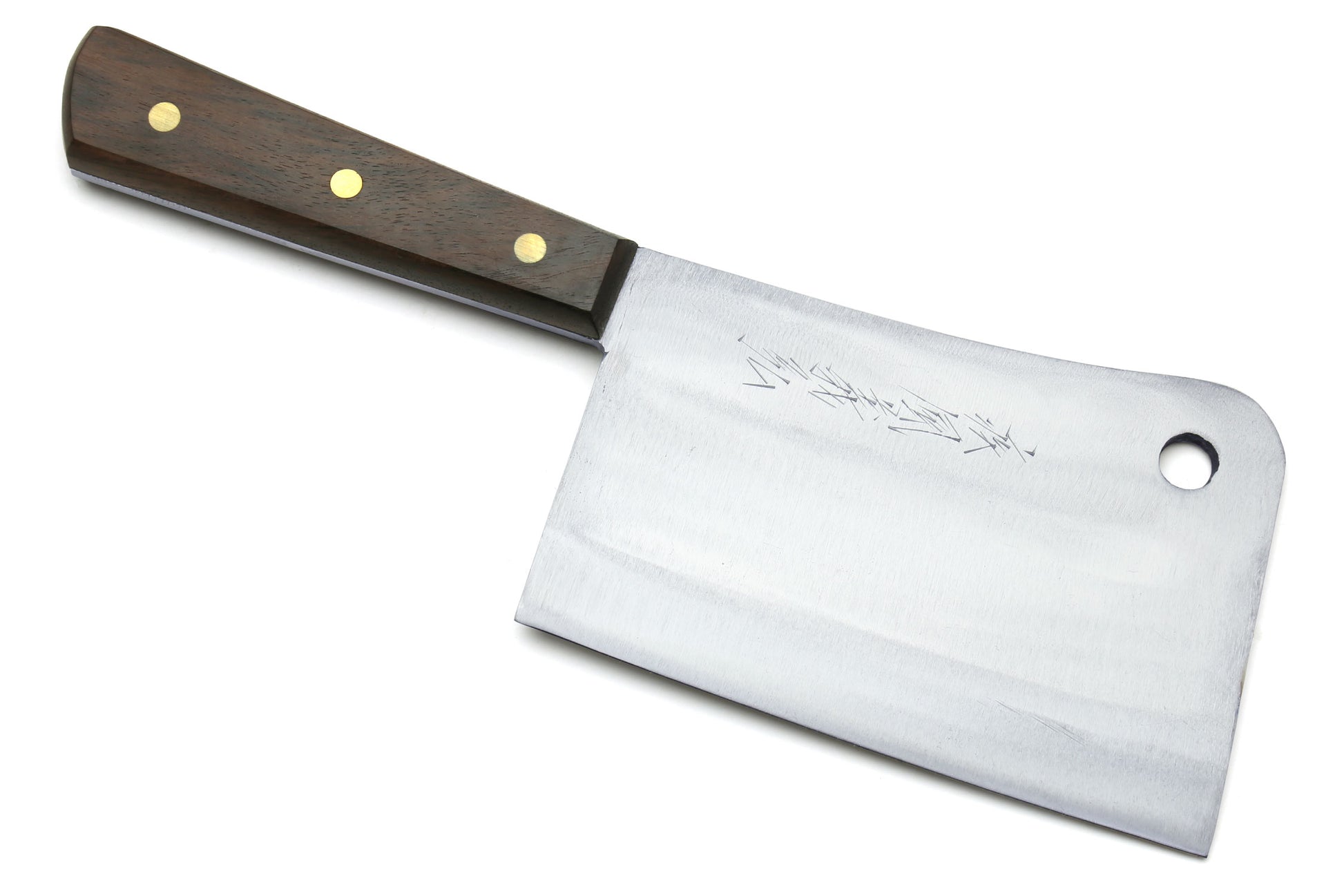 Yoshihiro High Carbon White Steel #2 Meat Cleaver Multipurpose Chef Knife