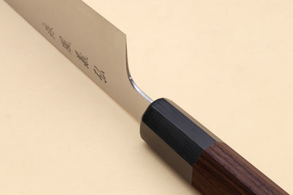 Yoshihiro SG-II (R-2) Semi-Stainless Kiritsuke Chef Knife Rosewood Handle